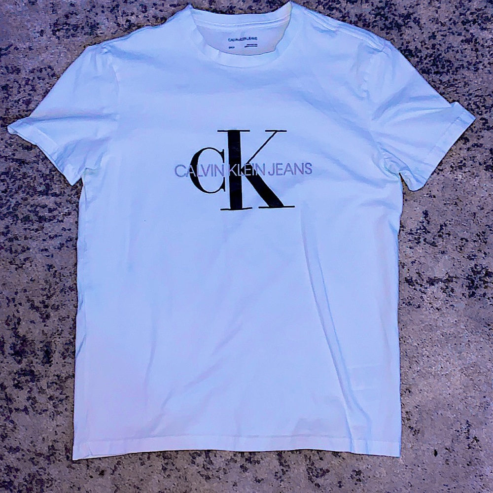 Calvin Klein jeans shirt white Small
